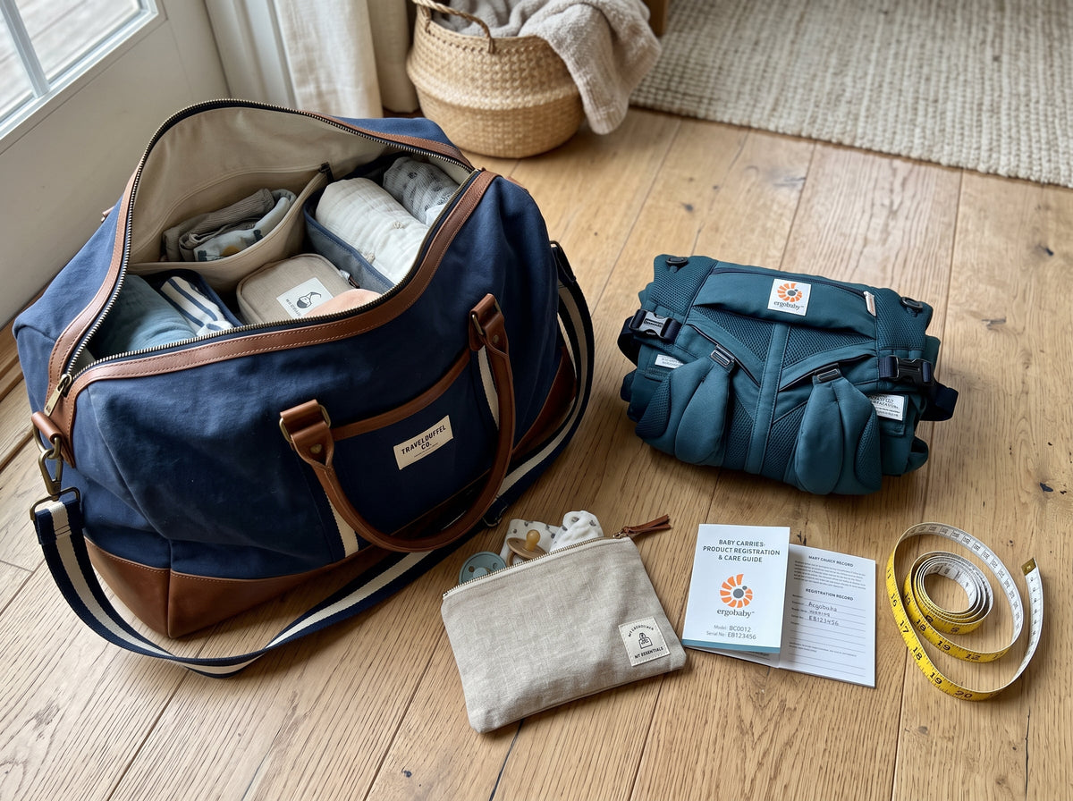 How to Pack and Store a Baby Carrier for Travel