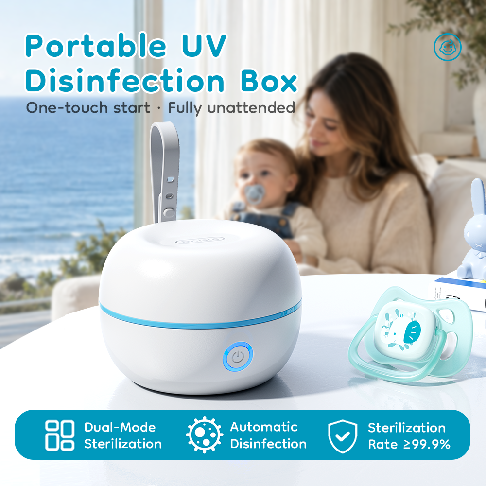 Portable UV-C Pacifier Sterilizer Case - US02