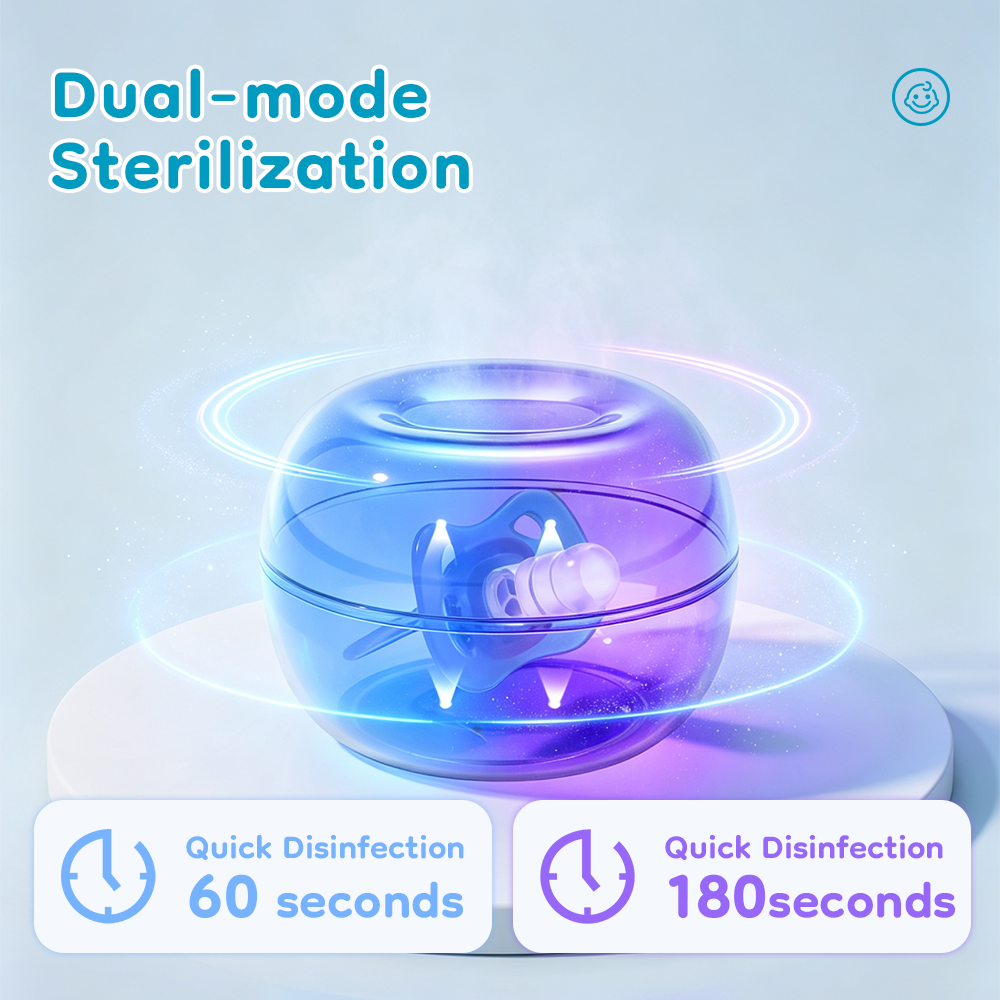 Portable UV-C Pacifier Sterilizer Case - US02