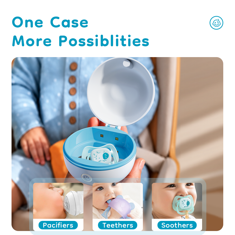 Portable UV-C Pacifier Sterilizer Case - US02